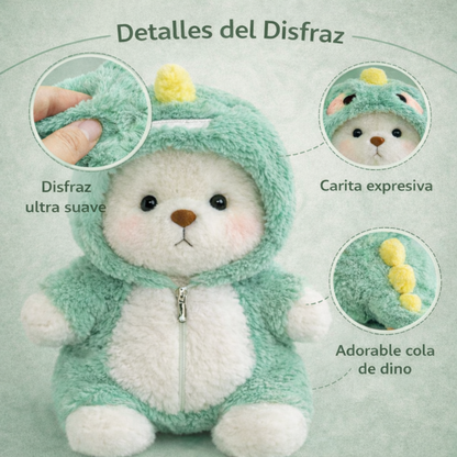 Oso con Disfraz de Dinosauiro