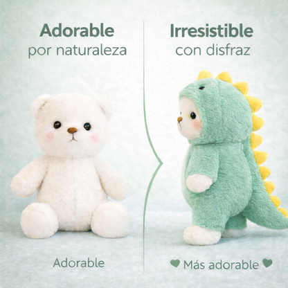 Oso con Disfraz de Dinosauiro